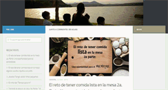 Desktop Screenshot of juntoacorrientesdeaguas.com