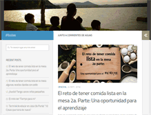 Tablet Screenshot of juntoacorrientesdeaguas.com